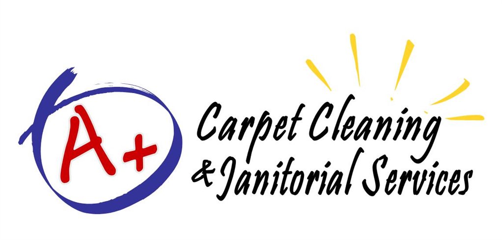 A+ Carpet Cleaning and Janitorial Services Logo