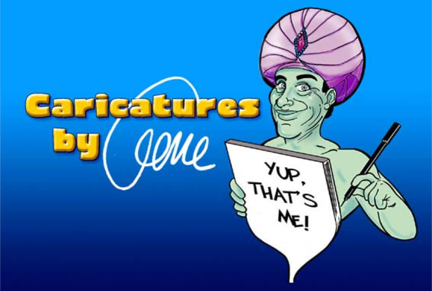 Caricatures by Gene Logo